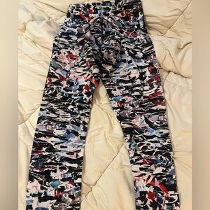 Lululemon Abstract Pattern Leggings Sz 4